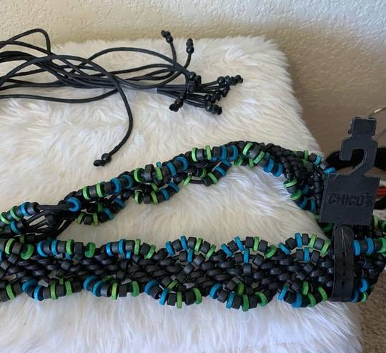 Chico's Vintage NWT  Beaded Belt