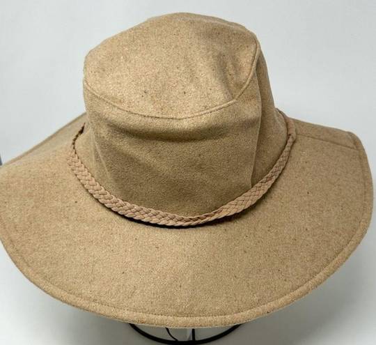 Harper ASN Women’s  Khaki Floppy Safari Hat, NWT, Adjustable Size, MSRP $68