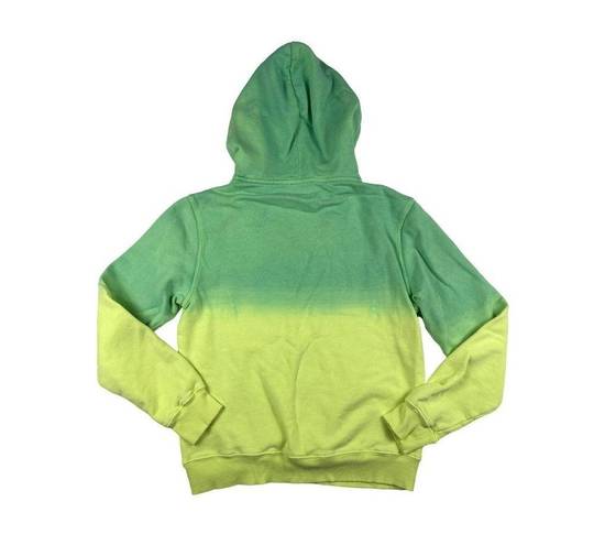 Fiorucci  Ombre Sunglasses Angels Hoodie in Green & Yellow