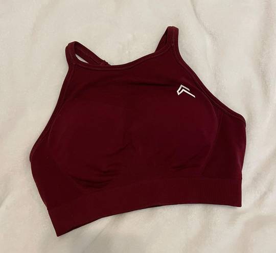 Oner Active Sports Bra In Color Deep Red