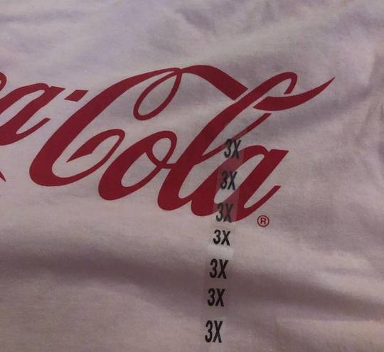 Coca-Cola Plus Size  3X Graphic Tee - Brand New