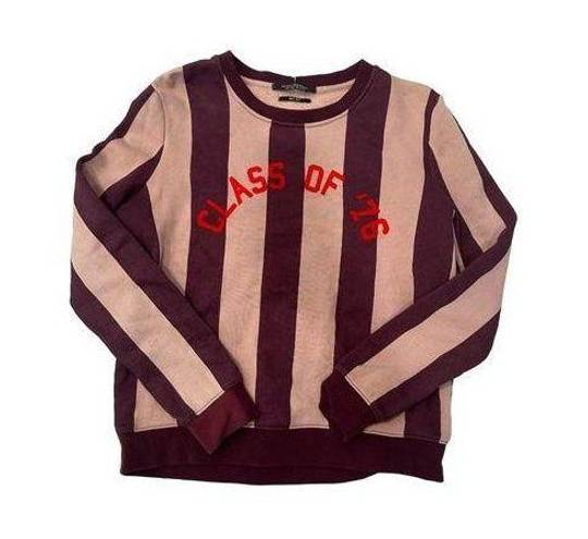 Scotch & Soda  Class of 76 Striped Sweatshirt Size XS