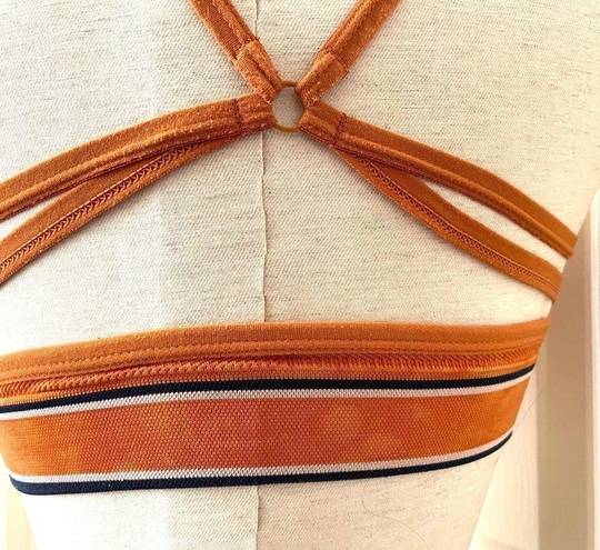 Tommy Hilfiger Tommy Hillfiger seamless orange logo triangle bra