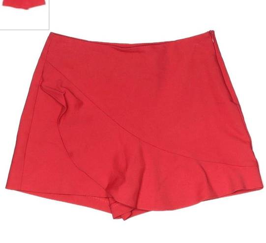 ZARA Red Skort