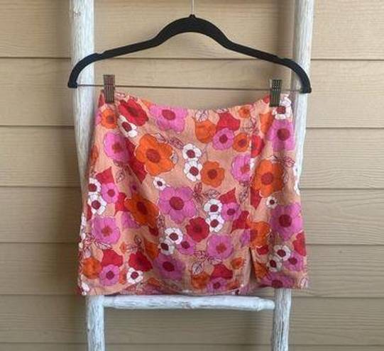 Urban Outfitters  floral mini skirt!