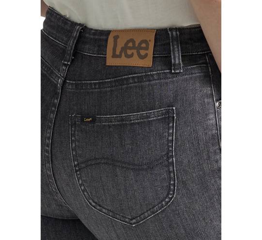 Lee NWT Flare High Rise Dusty Black Jeans 16