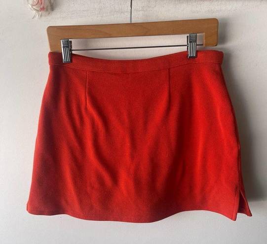 Krass&co New York  Skort Womens Medium Red Athletic Minimal Summer Retro