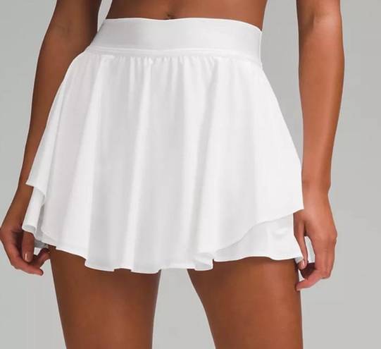 Lululemon Court Rival Skirt White