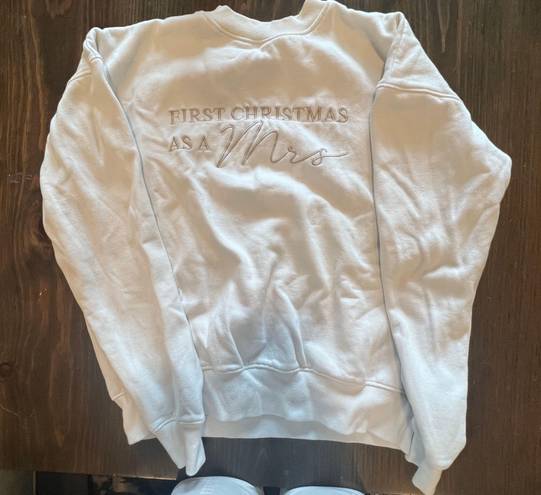 ma*rs First Christmas as a . Sweatshirt 