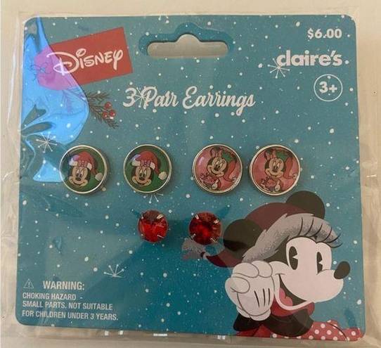 Disney earrings 3 pack