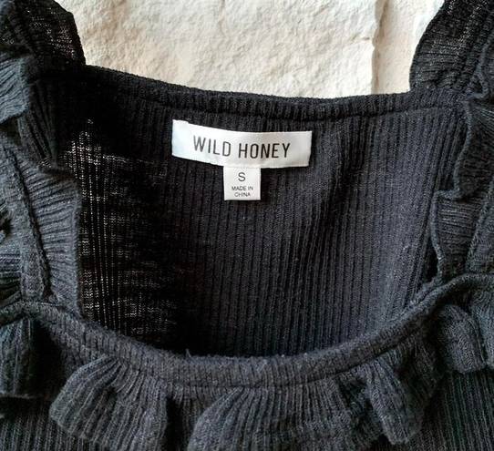 Wild Honey Ruffle Trim Tank