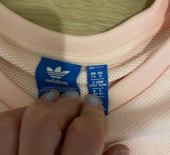 Adidas Dress Shirt Pink Medium