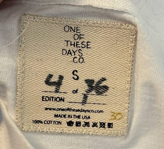 Krass&co One Of These Days . White T-Shirt nwt