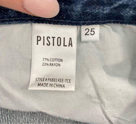 Pistola  Charlie High Waist Ankle Straight Leg Jeans Terrace NWT 25