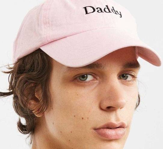 Urban Outfitters NWT  Pink “Daddy” Baseball Hat