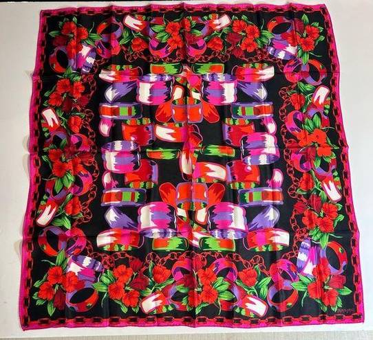 Oscar de la Renta  Studio Vintage Silk Scarf 31” Square