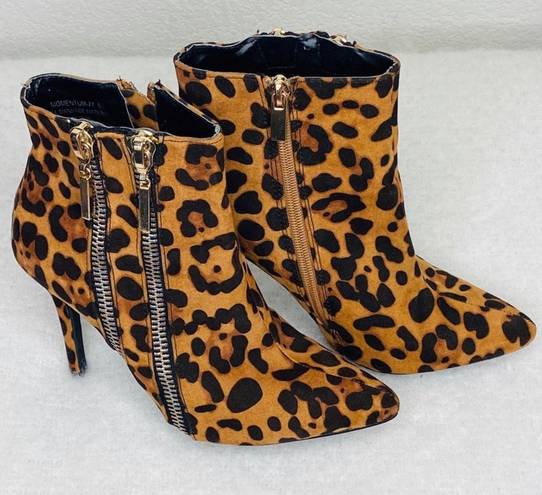 Anne Michelle | Leopard Booties