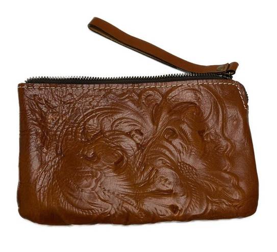 Patricia Nash  Cassini Tooled Leather Wristlet