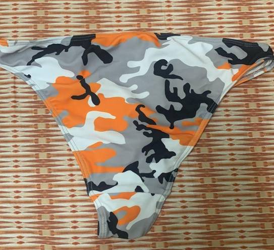 Urban Outfitters Los Angeles Apparel swim bottoms summer bathing suit camouflage cheeky bottoms