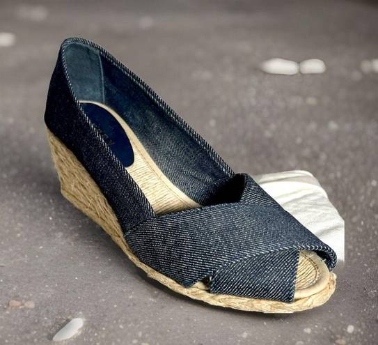 Ralph Lauren Cecilia Espadrille  Denim  Wedges