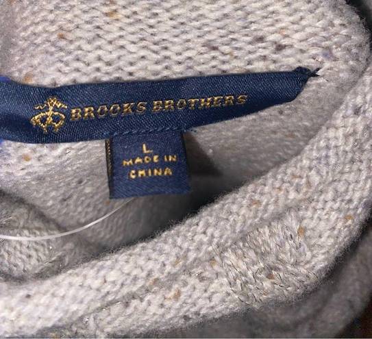 Brooks Brothers Nwt  lambswool blend sweater-large