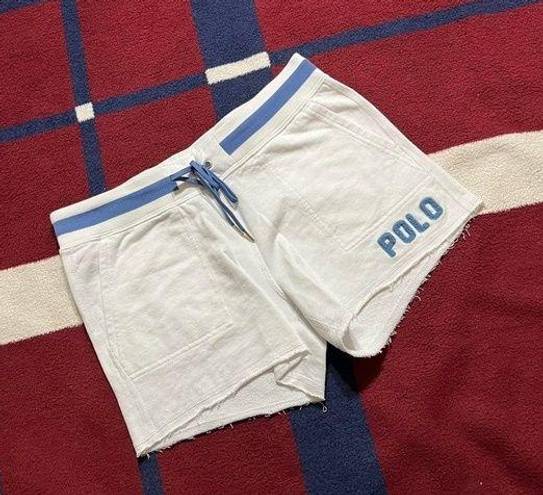 Polo  Ralph Lauren white sweat shorts
Women’s S small