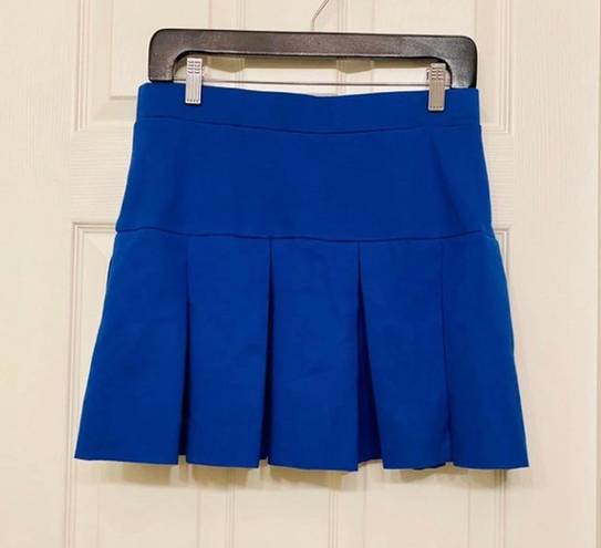 LIONESS  Blue Rescue Me Pleat Skirt