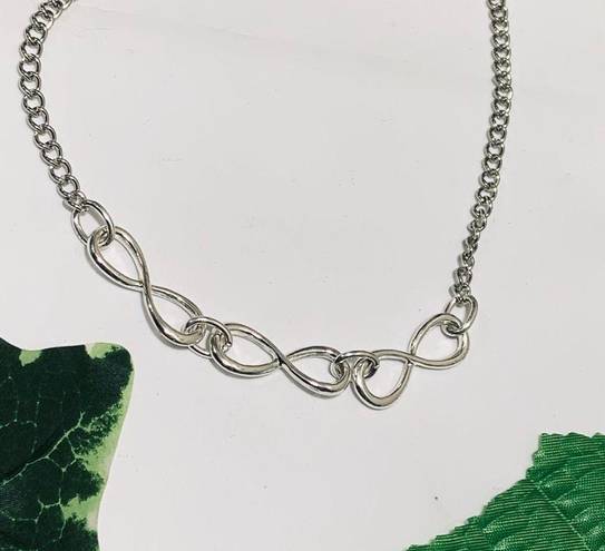 infinity Triple  Statement Necklace New