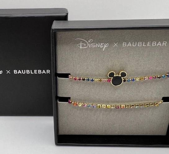 BaubleBar NWT Mickey Mouse  bracelet set