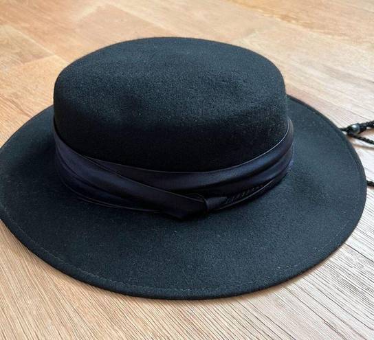 Krass&co Bollman Hat  Doeskin Felt Hat in Black