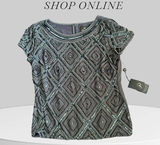 Adrianna Papell Embellished Top