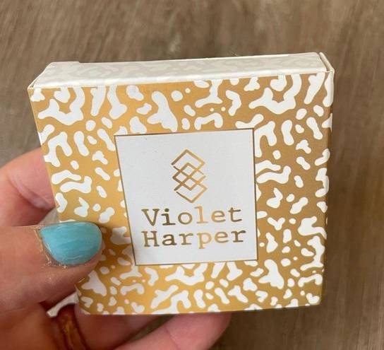 Harper Violet  Morgan Gold beaded bracelet and earrings set NEW in packaging