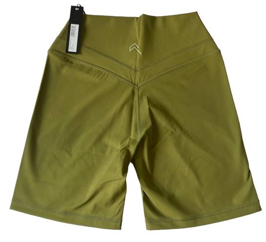 Oner Active UNIFIED HIGH WAISTED SHORTS IN OLIVE GREEN