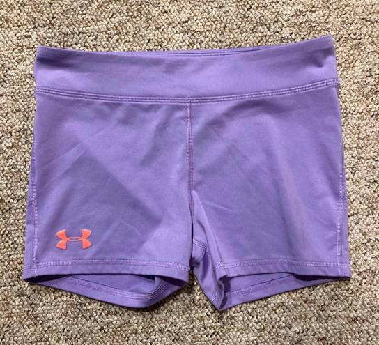 Under Armour Purple  Spandex Shorts