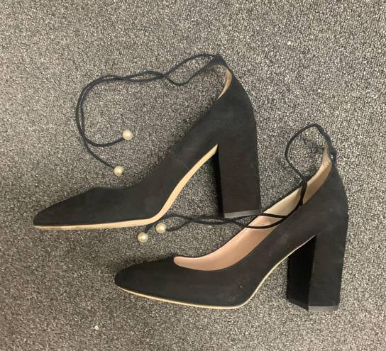 Kate Spade gena suede ankle-tie pump