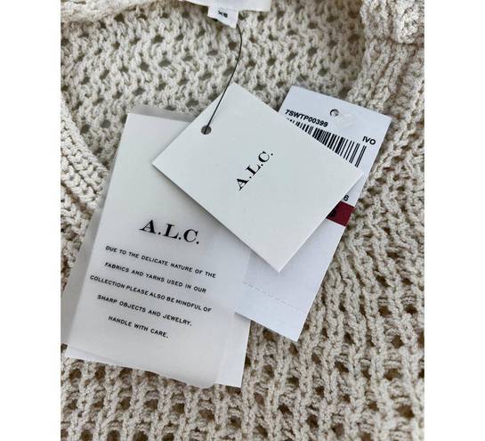 ALC Frank A.L.C. Beuden Crochet Knit Top