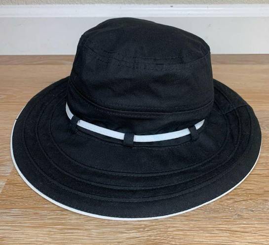 Panama Jack  Black Crush-able bucket Bucket Sun Hat