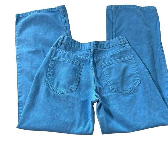 Pretty Little Thing  women's size 0 blue baggy jean