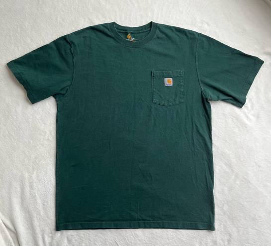 Carhartt Green Pocket Tee