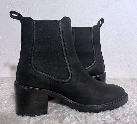 Krass&co Thursday Boot  Everyday Knockout Chelsea Matte  Black Leather Ankle 6.5