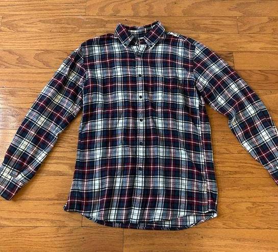 Uniqlo Like new  ladies plaid shirt size M