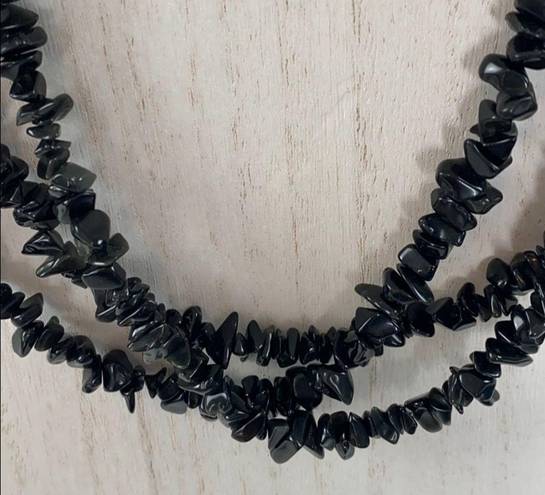Onyx Black  necklace