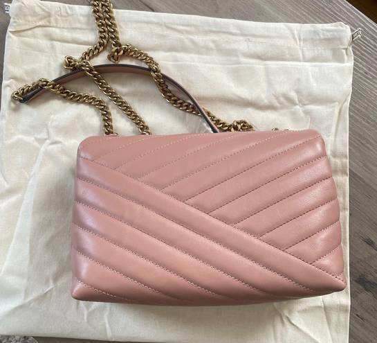 Tory Burch Small Kira Convertible Shoulder Bag Pink