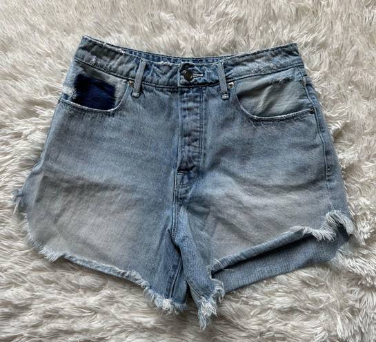 Good American Jean Shorts Light Wash Size 4