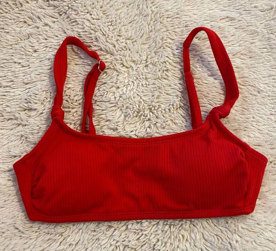 Target red swimsuit top