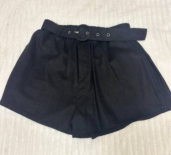 HYFVE Black Belt Shorts