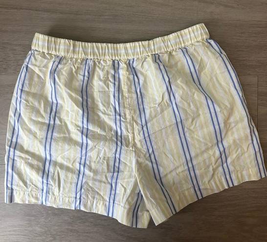 Aritzia  Wilfred Free Striped Breeze Boxer Shorts