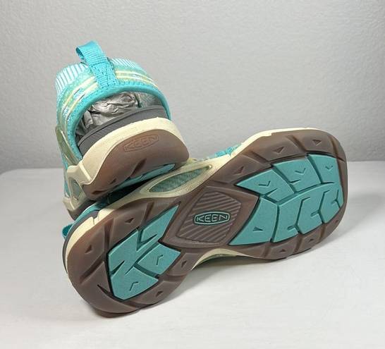 Keen  EVOFIT Outdoor Hiking Waterproof Sandals Woman Sz 7.5 Teal Turquoise