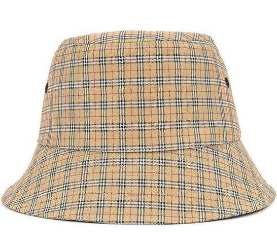 Burberry  Micro Check Bucket Hat