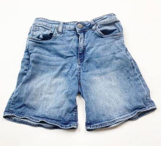 Kut From The Kloth  Womens Boyfriend Short Size 8 Blue Denim Medium Wash